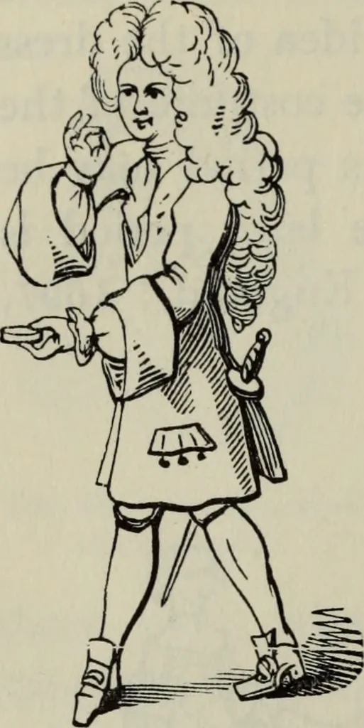 An illustration from British costume during XIX centuries (civil and ecclesiastical), 1910, leaf 461