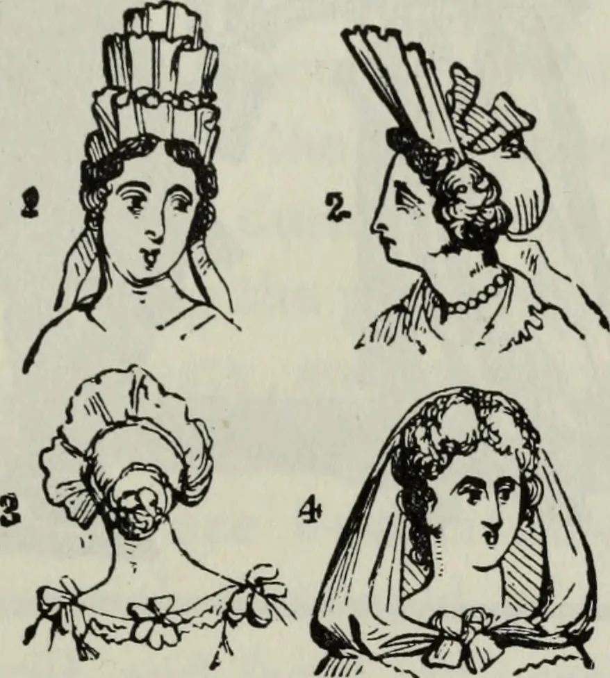 An illustration from British costume during XIX centuries (civil and ecclesiastical), 1910, leaf 462