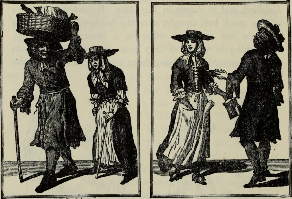 An illustration from British costume during XIX centuries (civil and ecclesiastical), 1910, leaf 463