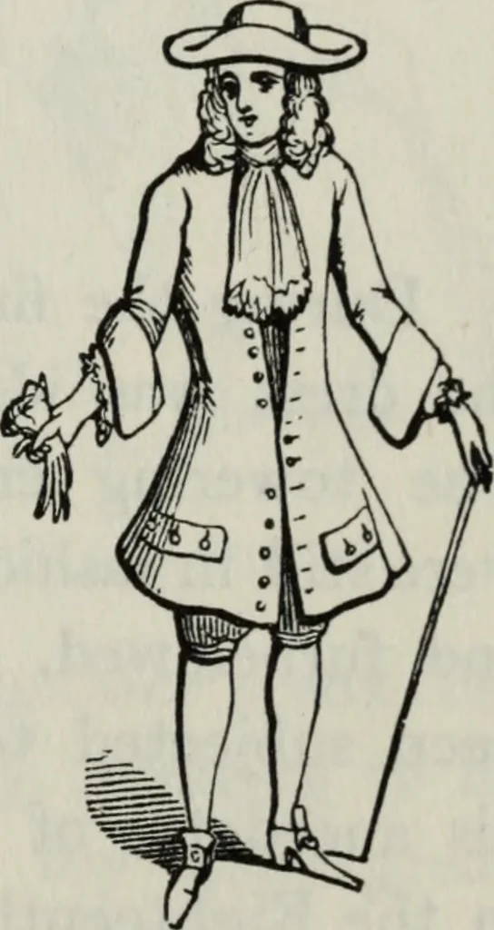 An illustration from British costume during XIX centuries (civil and ecclesiastical), 1910, leaf 464