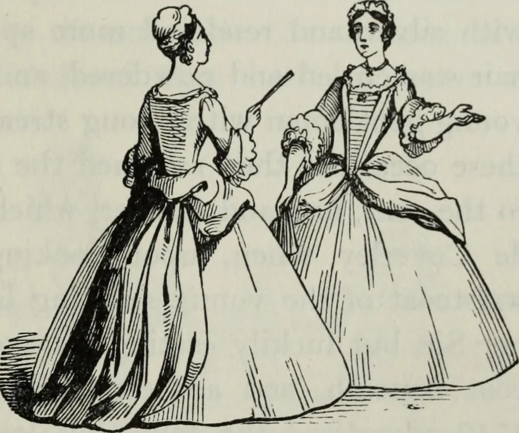 An illustration from British costume during XIX centuries (civil and ecclesiastical), 1910, leaf 466
