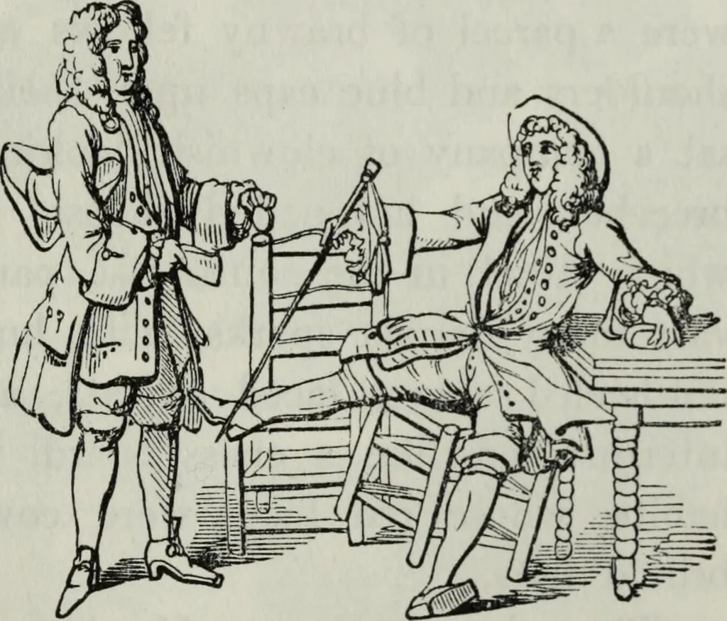 An illustration from British costume during XIX centuries (civil and ecclesiastical), 1910, leaf 468