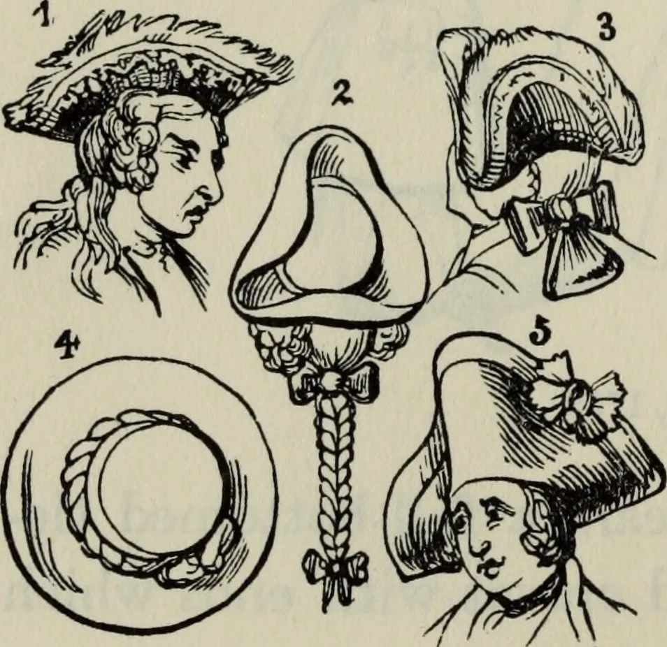 An illustration from British costume during XIX centuries (civil and ecclesiastical), 1910, leaf 473