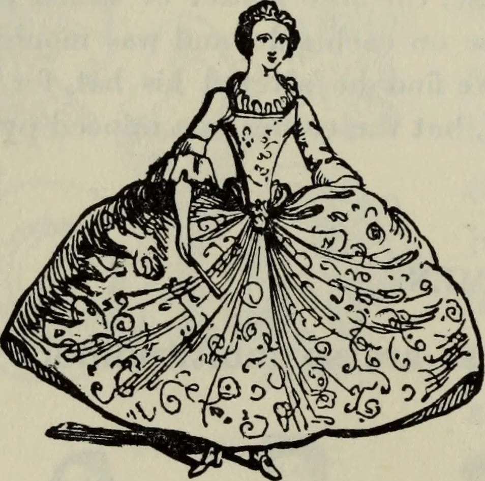 An illustration from British costume during XIX centuries (civil and ecclesiastical), 1910, leaf 475