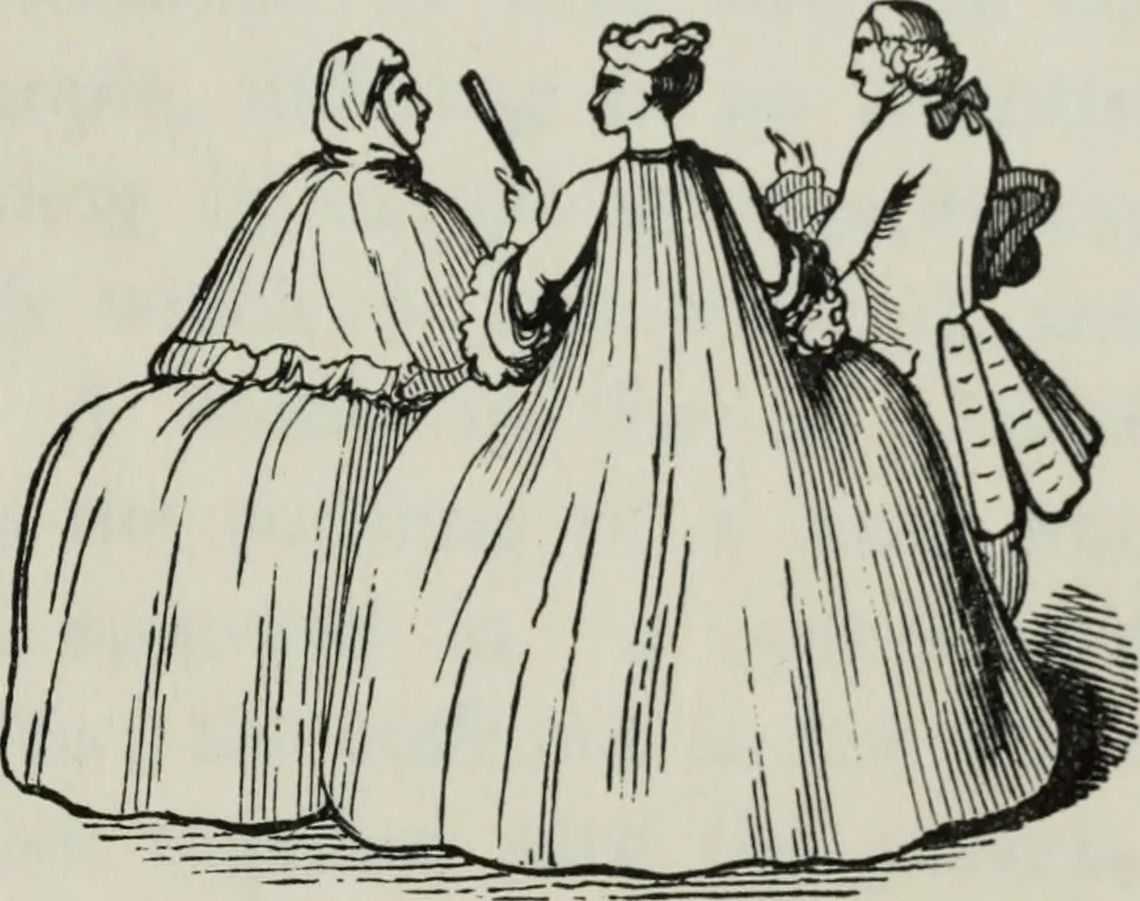 An illustration from British costume during XIX centuries (civil and ecclesiastical), 1910, leaf 476