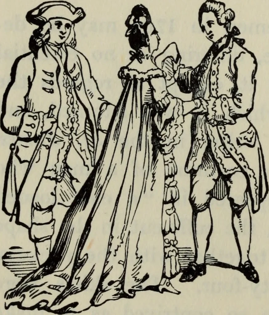 An illustration from British costume during XIX centuries (civil and ecclesiastical), 1910, leaf 479