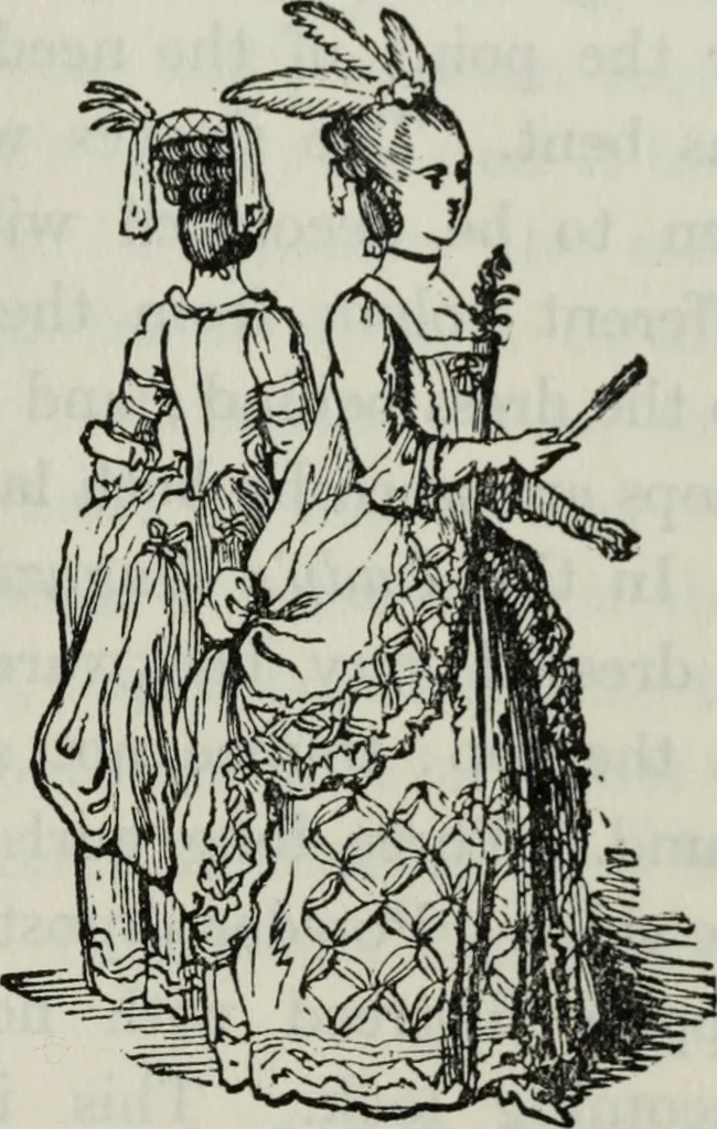 An illustration from British costume during XIX centuries (civil and ecclesiastical), 1910, leaf 482
