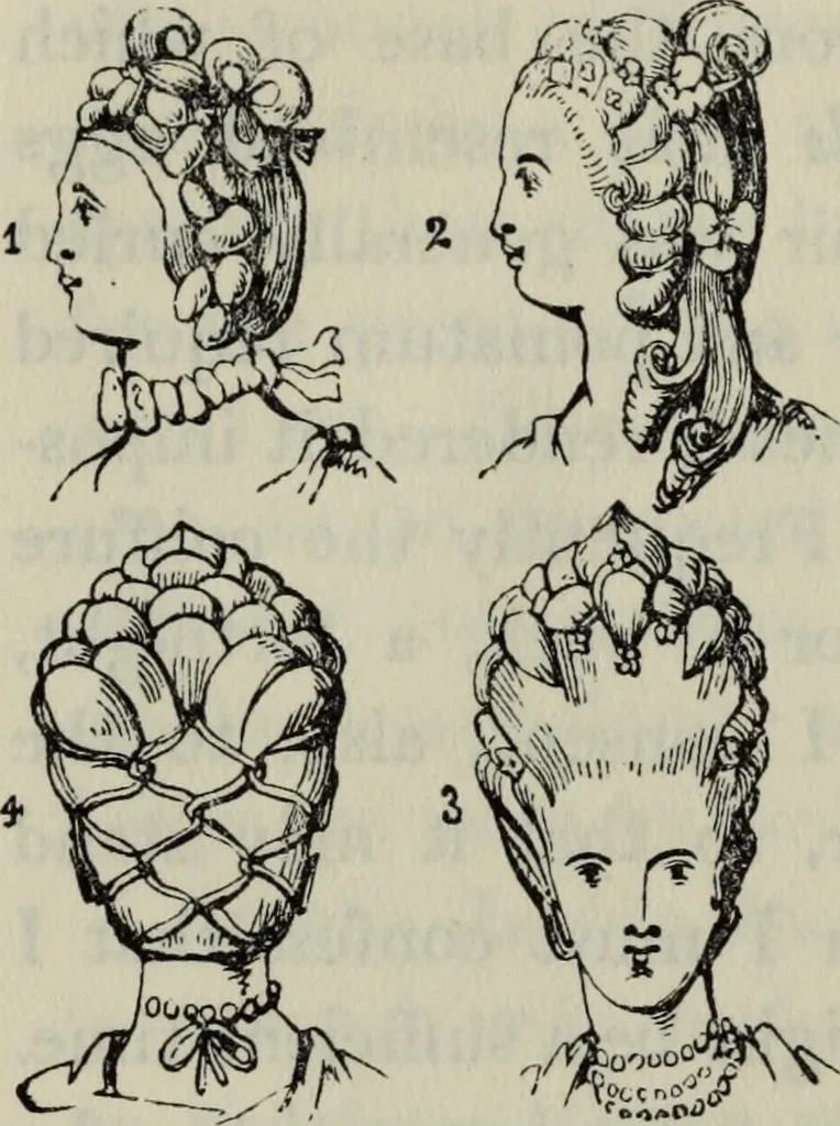 An illustration from British costume during XIX centuries (civil and ecclesiastical), 1910, leaf 485