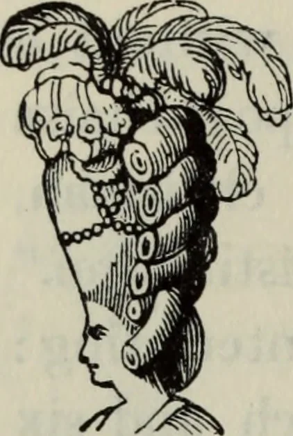 An illustration from British costume during XIX centuries (civil and ecclesiastical), 1910, leaf 487