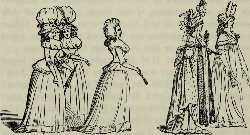An illustration from British costume during XIX centuries (civil and ecclesiastical), 1910, leaf 489