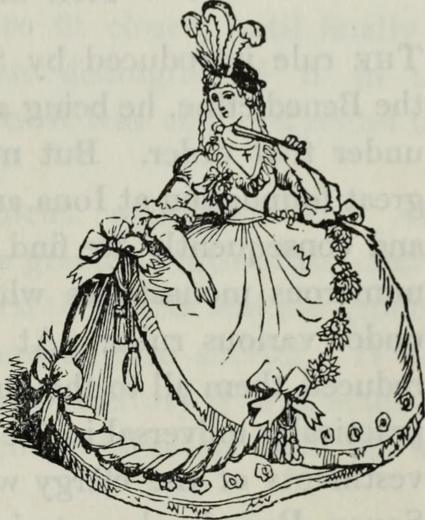 An illustration from British costume during XIX centuries (civil and ecclesiastical), 1910, leaf 490