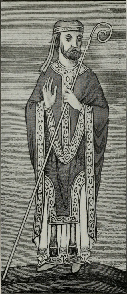 An illustration from British costume during XIX centuries (civil and ecclesiastical), 1910, leaf 497