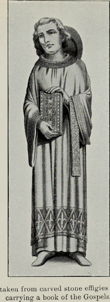 An illustration from British costume during XIX centuries (civil and ecclesiastical), 1910, leaf 507