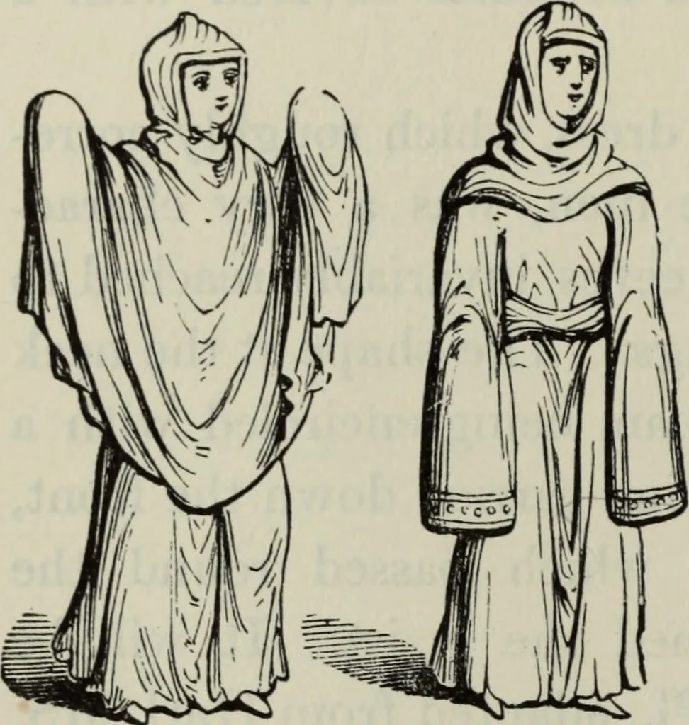 An illustration from British costume during XIX centuries (civil and ecclesiastical), 1910, leaf 51