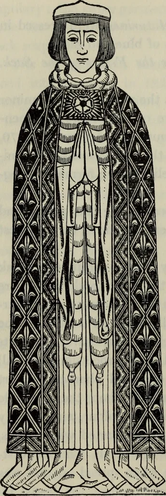 An illustration from British costume during XIX centuries (civil and ecclesiastical), 1910, leaf 513