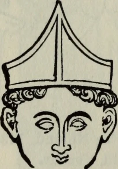 An illustration from British costume during XIX centuries (civil and ecclesiastical), 1910, leaf 515