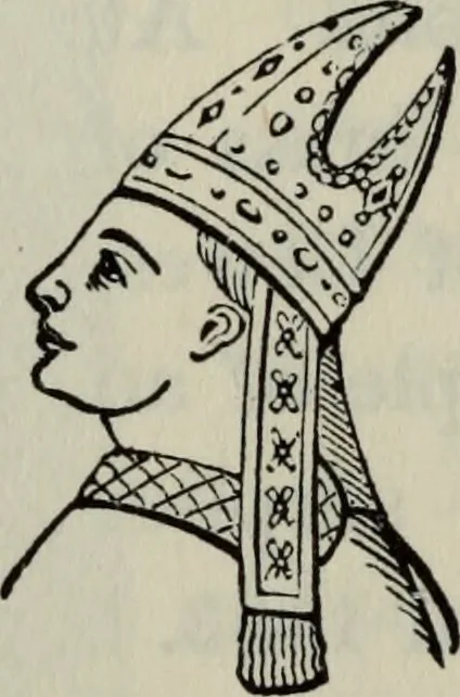 An illustration from British costume during XIX centuries (civil and ecclesiastical), 1910, leaf 515