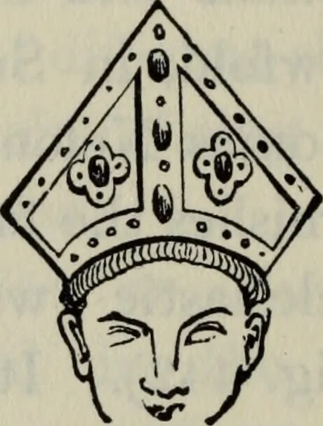 An illustration from British costume during XIX centuries (civil and ecclesiastical), 1910, leaf 515