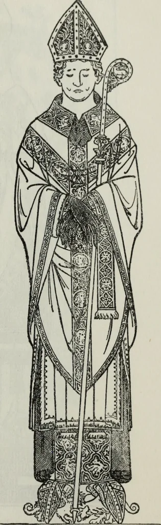 An illustration from British costume during XIX centuries (civil and ecclesiastical), 1910, leaf 516