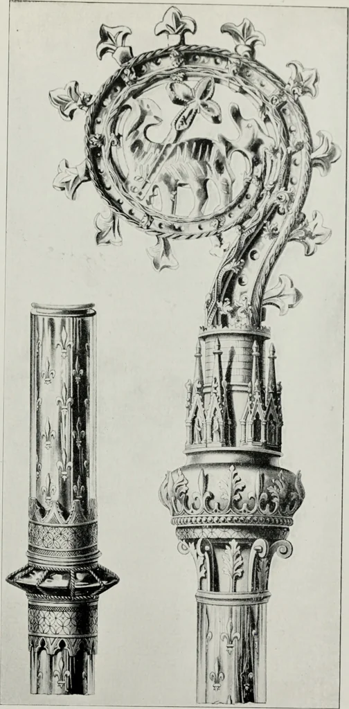 An illustration from British costume during XIX centuries (civil and ecclesiastical), 1910, leaf 518