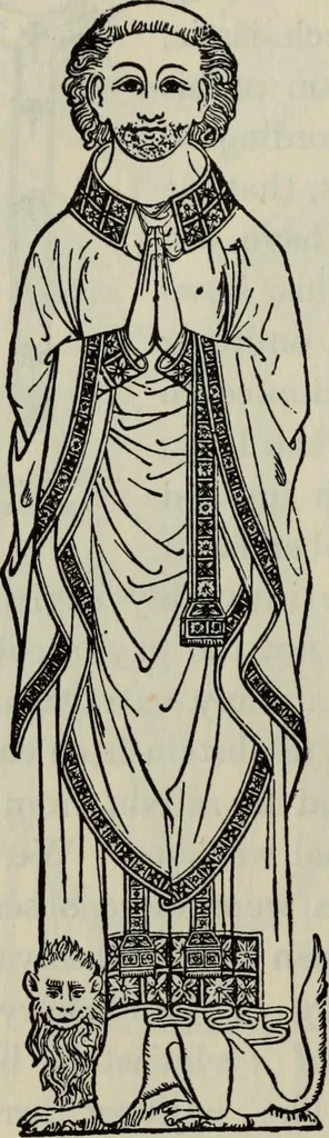 An illustration from British costume during XIX centuries (civil and ecclesiastical), 1910, leaf 523