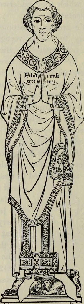 An illustration from British costume during XIX centuries (civil and ecclesiastical), 1910, leaf 523