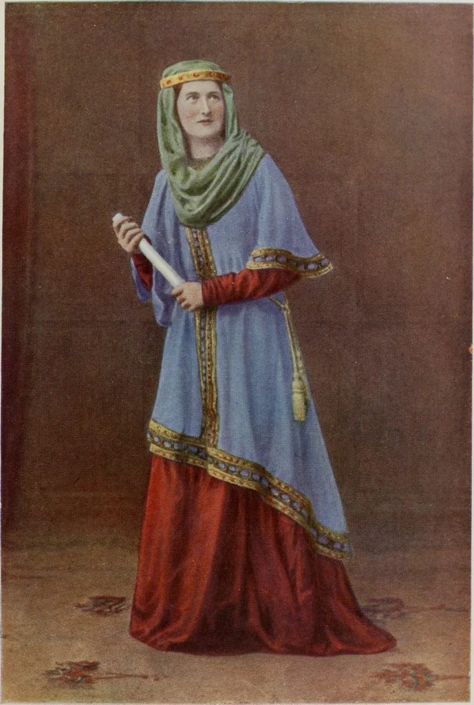 An illustration from British costume during XIX centuries (civil and ecclesiastical), 1910, leaf 54