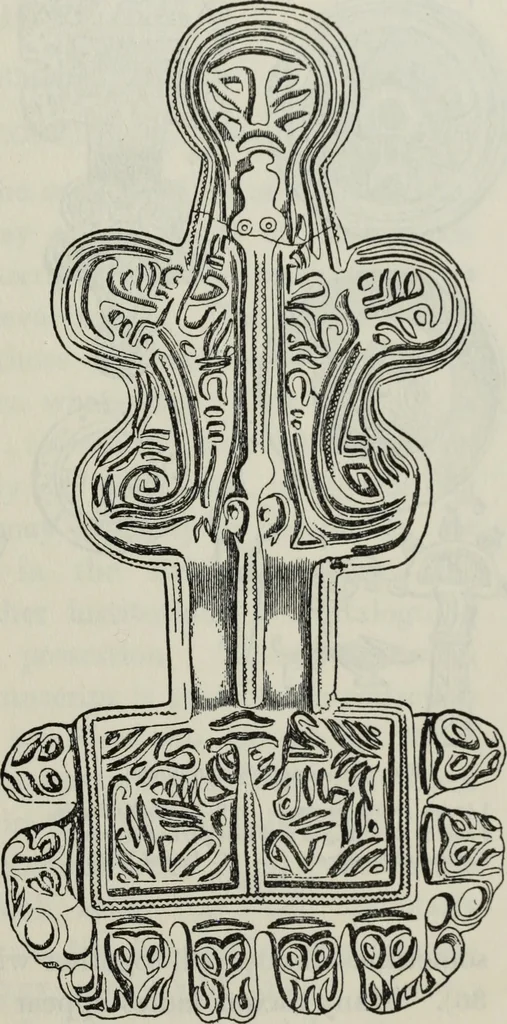 An illustration from British costume during XIX centuries (civil and ecclesiastical), 1910, leaf 62