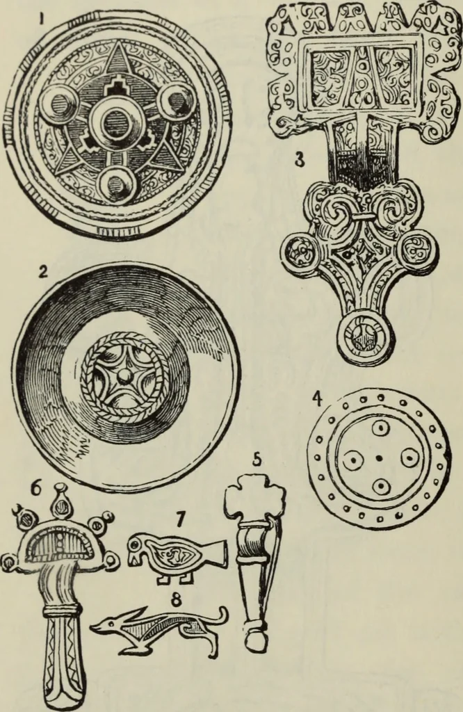 An illustration from British costume during XIX centuries (civil and ecclesiastical), 1910, leaf 63