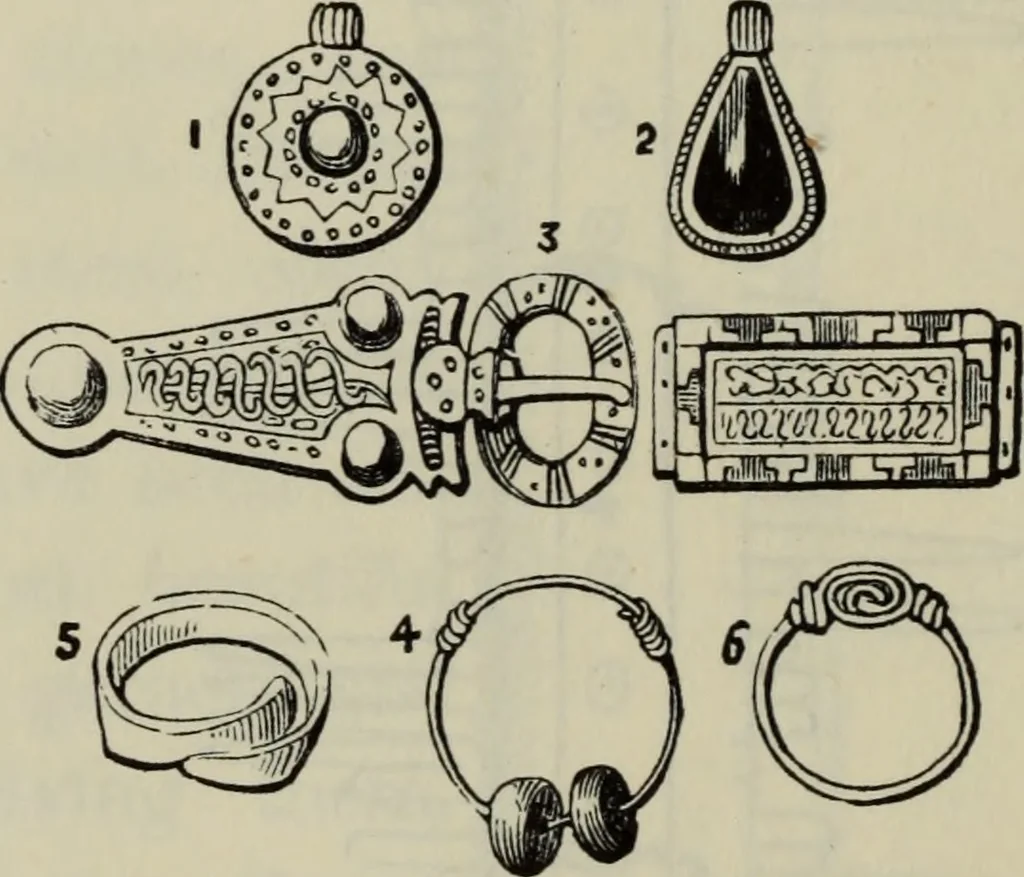 An illustration from British costume during XIX centuries (civil and ecclesiastical), 1910, leaf 63