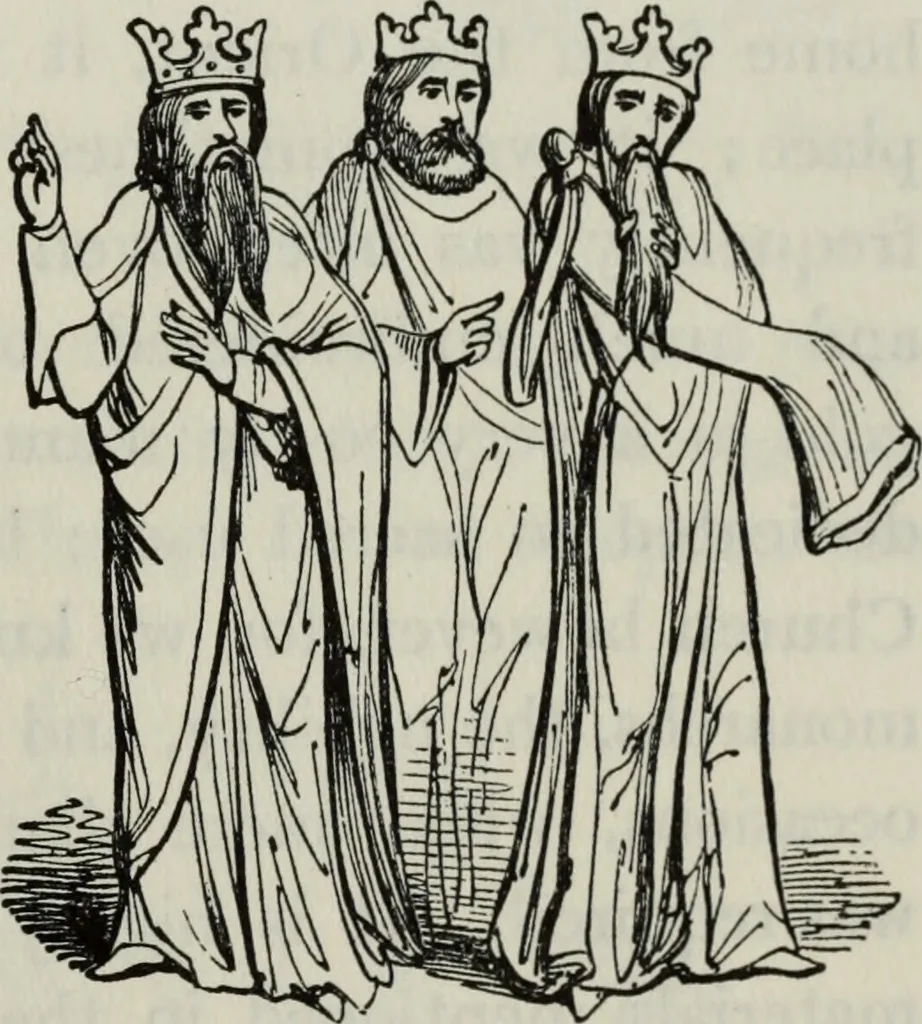 An illustration from British costume during XIX centuries (civil and ecclesiastical), 1910, leaf 70