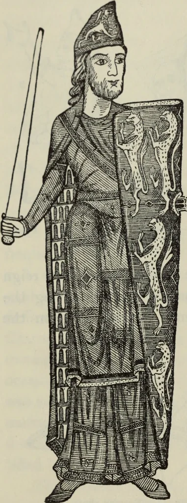 An illustration from British costume during XIX centuries (civil and ecclesiastical), 1910, leaf 73