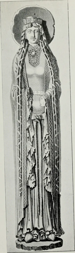 An illustration from British costume during XIX centuries (civil and ecclesiastical), 1910, leaf 84