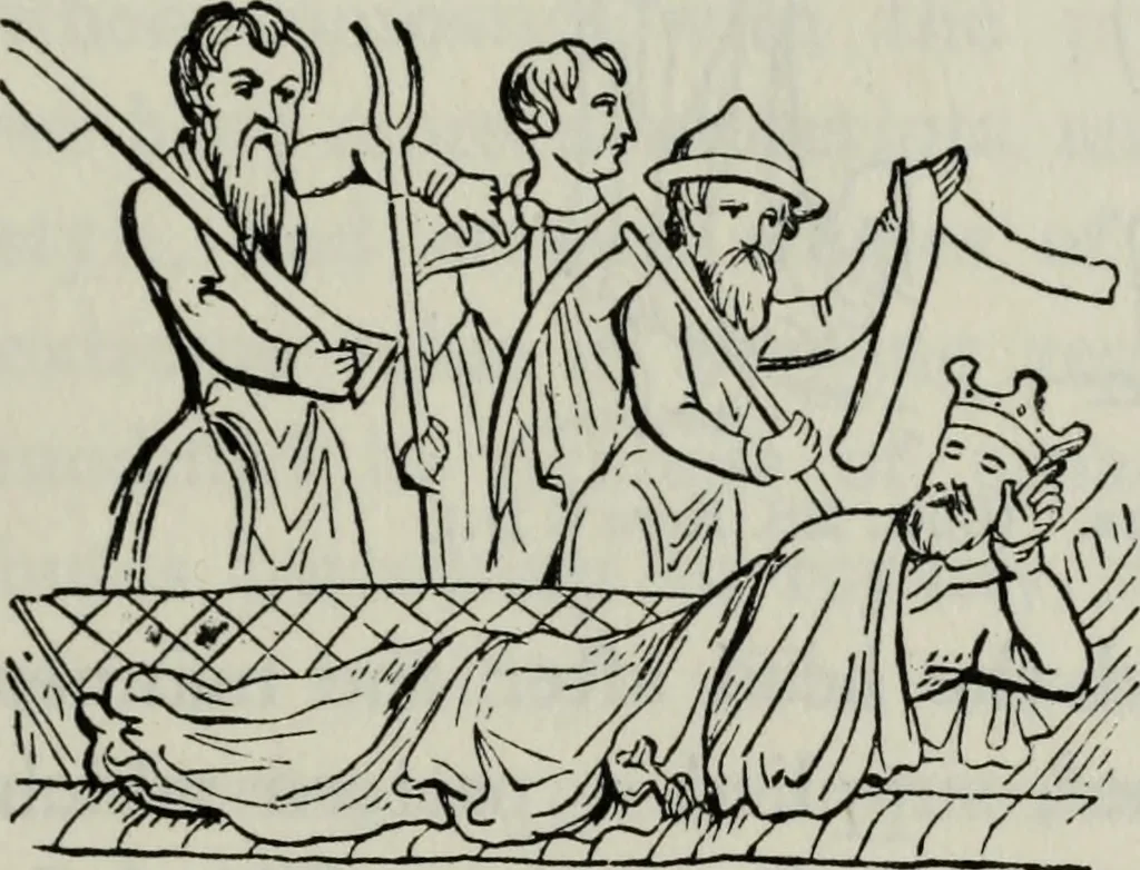 An illustration from British costume during XIX centuries (civil and ecclesiastical), 1910, leaf 86
