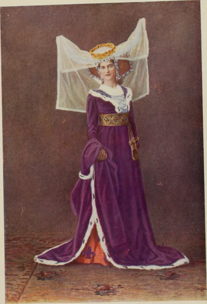 An illustration from British costume during XIX centuries (civil and ecclesiastical), 1910, leaf 9