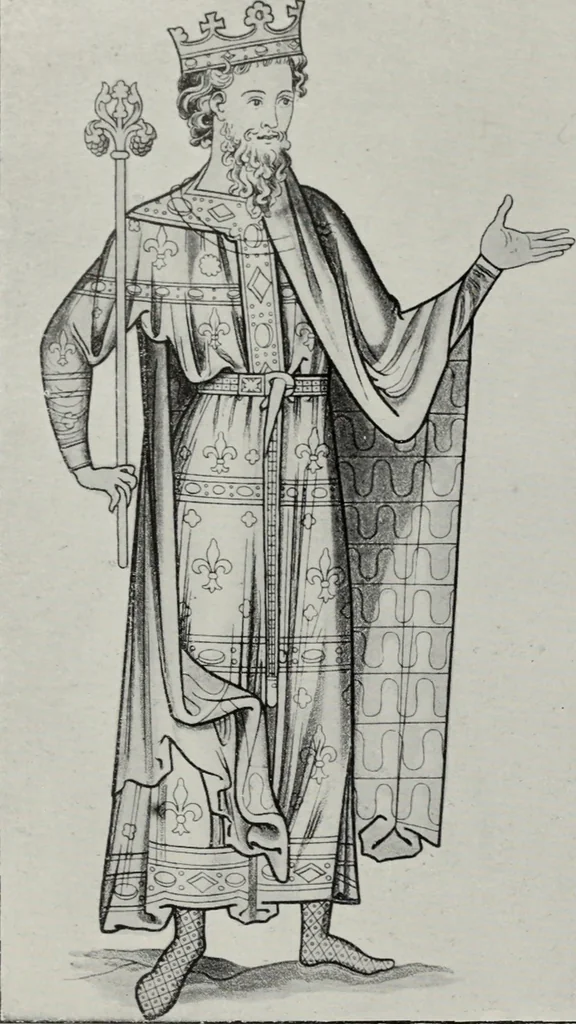An illustration from British costume during XIX centuries (civil and ecclesiastical), 1910, leaf 95