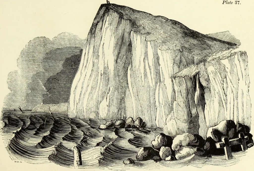 An illustration from The British drawing-book : or, the art of drawing with accuracy and beauty, containing a series of progressive lessons on drawing landscape scenery, marine views, architecture, animals, the human figure, &c. &c. also, a complete system of practical perspective, illustrated with numerous practical subjects, 1845, leaf 128