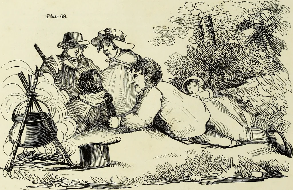 An illustration from The British drawing-book : or, the art of drawing with accuracy and beauty, containing a series of progressive lessons on drawing landscape scenery, marine views, architecture, animals, the human figure, &c. &c. also, a complete system of practical perspective, illustrated with numerous practical subjects, 1845, leaf 233