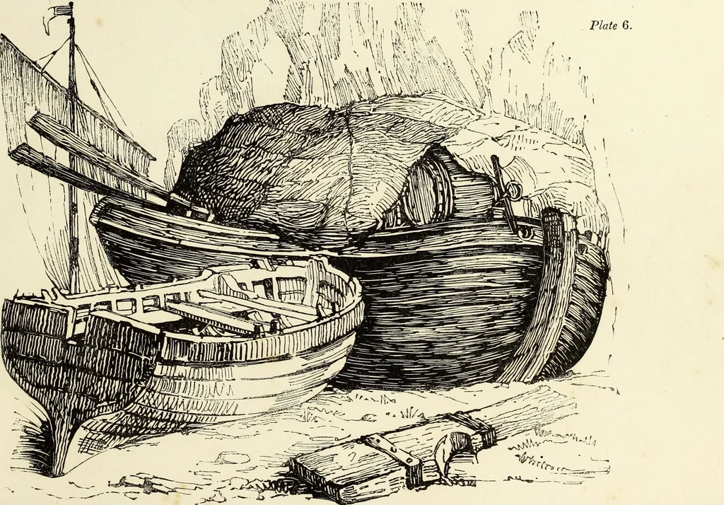 An illustration from The British drawing-book : or, the art of drawing with accuracy and beauty, containing a series of progressive lessons on drawing landscape scenery, marine views, architecture, animals, the human figure, &c. &c. also, a complete system of practical perspective, illustrated with numerous practical subjects, 1845, leaf 26