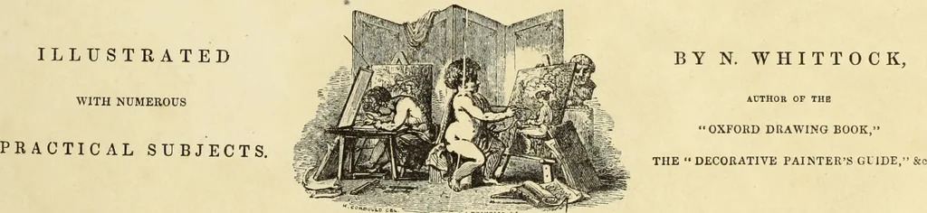 An illustration from The British drawing-book : or, the art of drawing with accuracy and beauty, containing a series of progressive lessons on drawing landscape scenery, marine views, architecture, animals, the human figure, &c. &c. also, a complete system of practical perspective, illustrated with numerous practical subjects, 1845, leaf 6