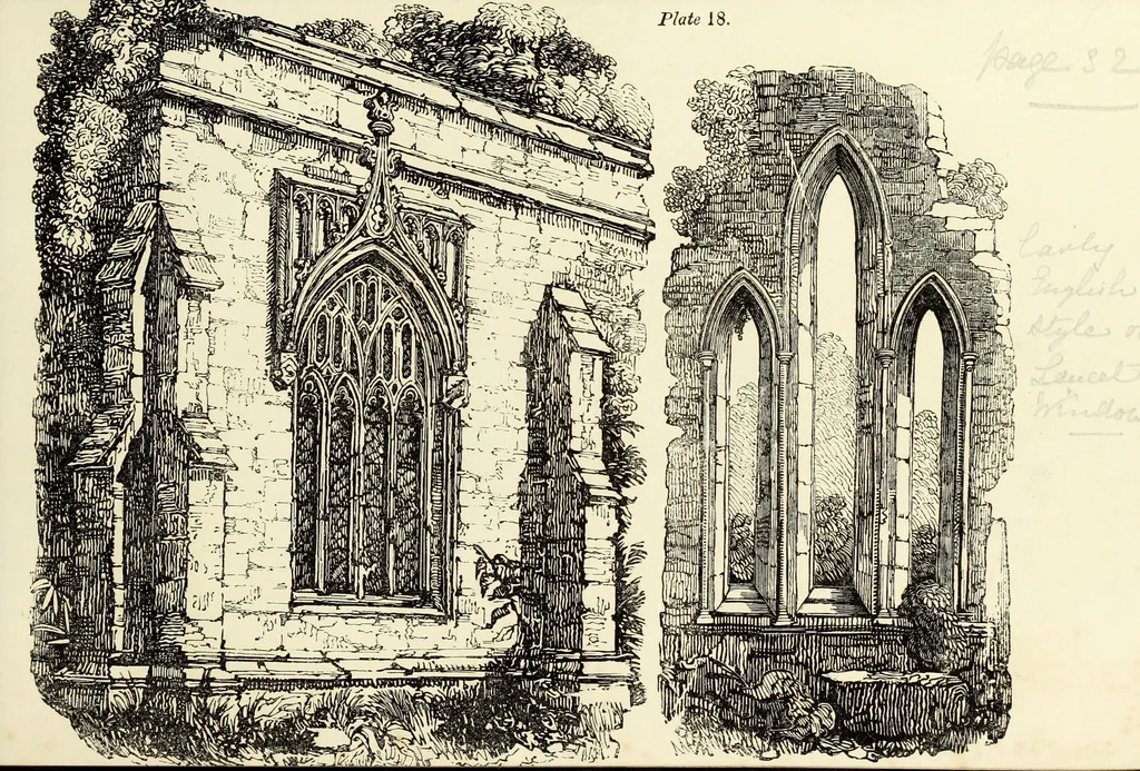 An illustration from The British drawing-book : or, the art of drawing with accuracy and beauty, containing a series of progressive lessons on drawing landscape scenery, marine views, architecture, animals, the human figure, &c. &c. also, a complete system of practical perspective, illustrated with numerous practical subjects, 1845, leaf 66