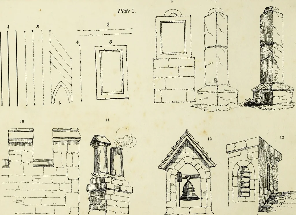 An illustration from The British drawing-book : or, the art of drawing with accuracy and beauty, containing a series of progressive lessons on drawing landscape scenery, marine views, architecture, animals, the human figure, &c. &c. also, a complete system of practical perspective, illustrated with numerous practical subjects, 1845, leaf 9