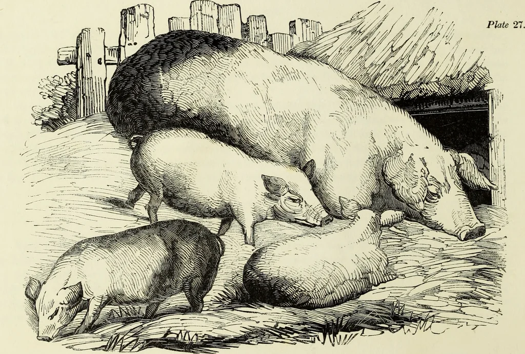An illustration from The British drawing-book : or, the art of drawing with accuracy and beauty, containing a series of progressive lessons on drawing landscape scenery, marine views, architecture, animals, the human figure, &c. &c. also, a complete system of practical perspective, illustrated with numerous practical subjects, 1845, leaf 97