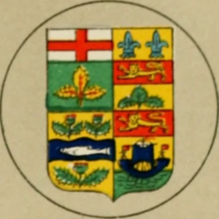 An illustration from British flags, their early history, and their development at sea; with an account of the origin of the flag as a national device, 1922, leaf 178