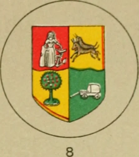 An illustration from British flags, their early history, and their development at sea; with an account of the origin of the flag as a national device, 1922, leaf 178