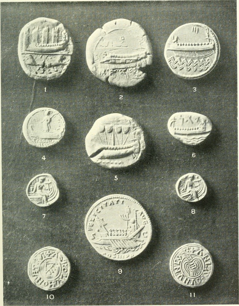 An illustration from British flags, their early history, and their development at sea; with an account of the origin of the flag as a national device, 1922, leaf 26