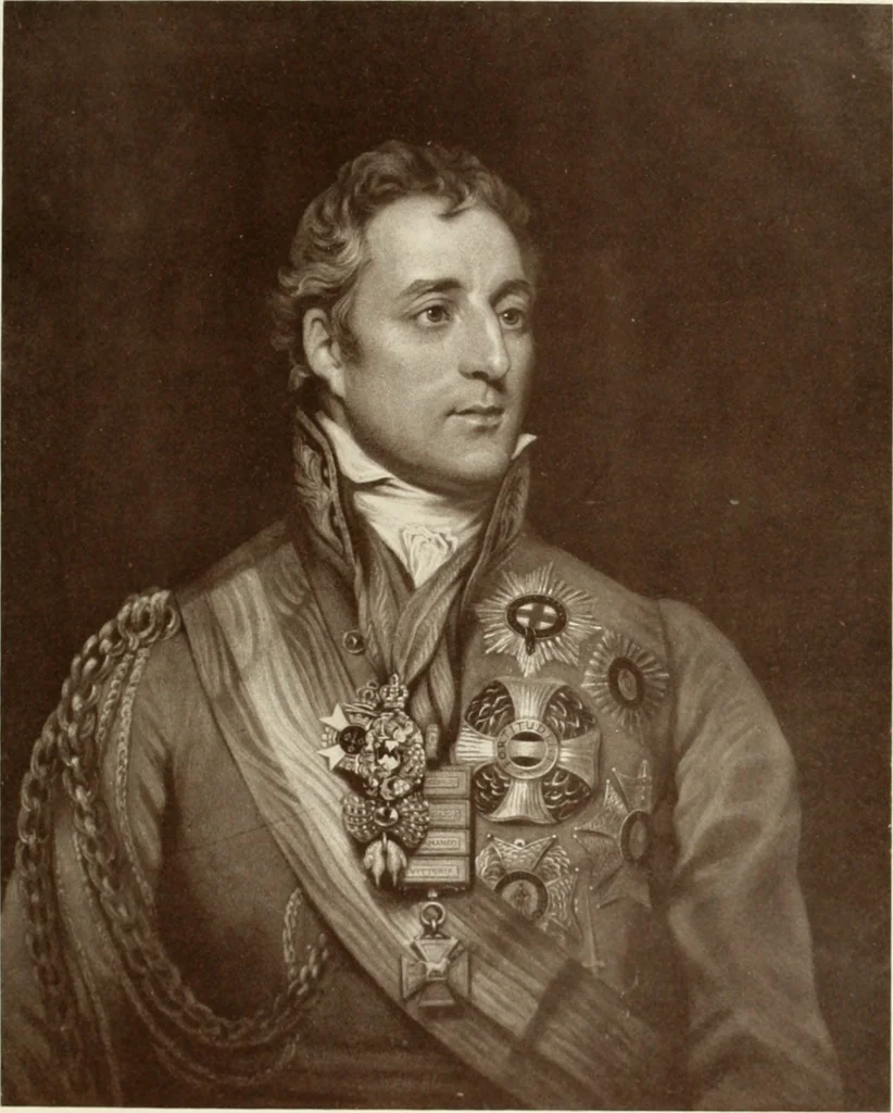 An illustration from British military prints, 1909, leaf 114