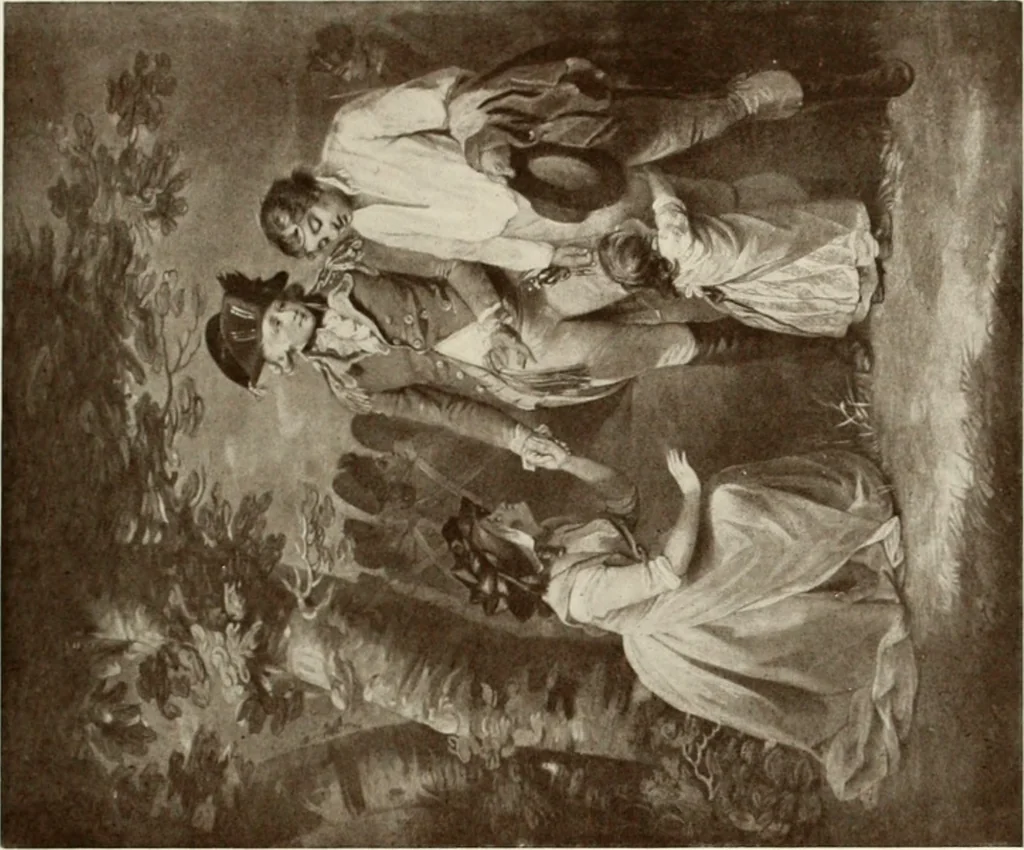 An illustration from British military prints, 1909, leaf 134