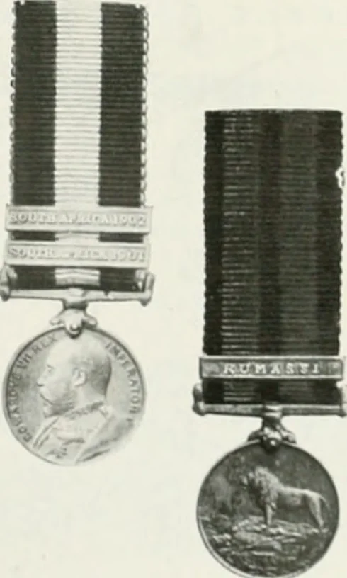 An illustration from British military prints, 1909, leaf 14