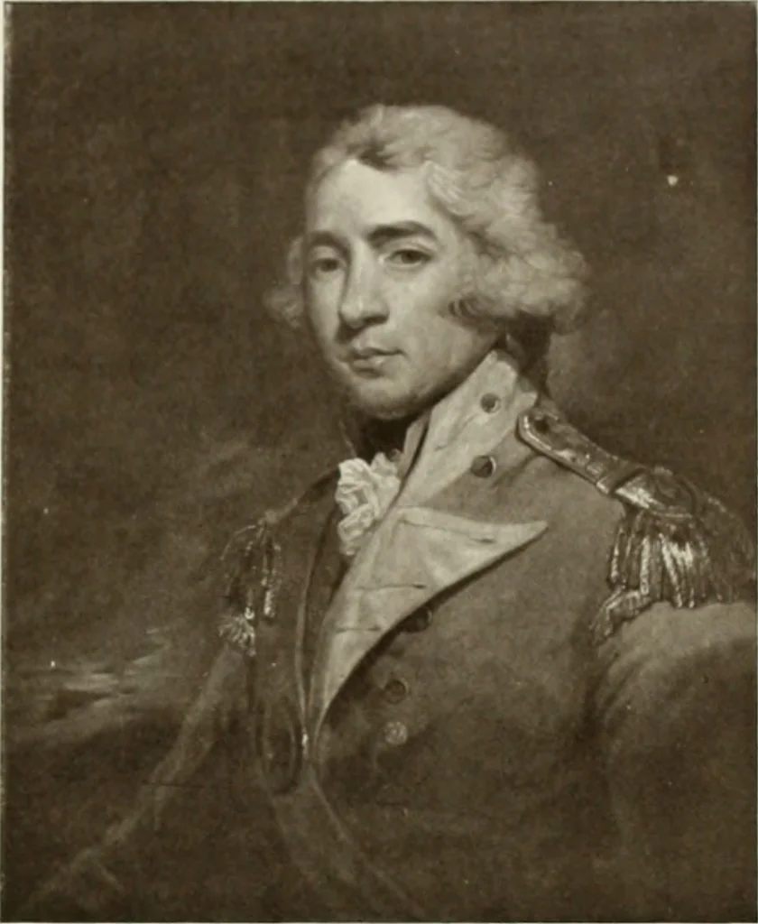 An illustration from British military prints, 1909, leaf 157